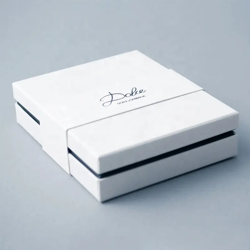 Venta al por mayor reciclable 2 piezas rígido de lujo logotipo personalizado impreso cartón rígido caja de papel de caja de regalo caja de embalaje de regalo