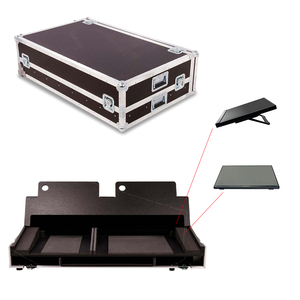 Kkmark Custom Mutil Flight Case für Monitor PC Command wing Fader wing 2 Panels Hanns pree <span class=keywords><strong>HT225</strong></span> Zeigt Mixer Mischpult Cases an - Product Image 1