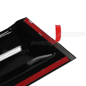 Nouvelles visières de fenêtre de voiture noires teintées pour Acura TL 2009-2014, pare-soleil et déflecteurs de vent et de pluie - Product Image 6