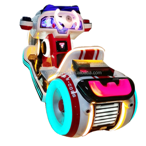 Factory Price <b>Entertainment</b> Outdoor Custom Children's Electric Bumper Car Future Motorcycle Fiberglass 6-8 Hours Battery Life - Product Image 5