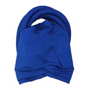 Nouveau style tendance : Turban pré-noué à cinq tresses, accessoires pour femmes africaines, couleur unie, personnalisable, en polyester extensible - Product Image 6
