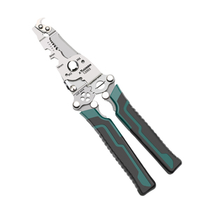 Multi-functional Electrician's Pliers Soft Grip Handle High Carbon Steel <b>Tool</b> Foldable <b>Wire</b> <b>Stripper</b> Cutting Crimping Diy Oem - Product Image 4