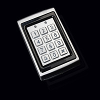 Machine de contrôle d'accès en métal Android 10 anti-écrasement, étanche et résistante aux intempéries, avec lecteur de carte d'identité et mot de passe, capacité de 1000 utilisateurs