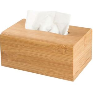 Rectangular Bamboo <b>Paper</b> Boxes for Office <b>Kitchen</b> Bath Living - Product Image 1