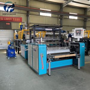 Machine <span class=keywords><strong>de</strong></span> fabrication <span class=keywords><strong>de</strong></span> <span class=keywords><strong>film</strong></span> étirable haute performance et durable HONTO HT-1000 PE, utilisée dans l'entreprise du client - Product Image 2