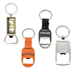 促销钥匙圈定制标志金属钥匙链开瓶器钥匙扣定制标志卡通钥匙链