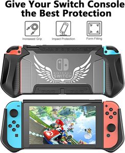 Kit de Accesorios para Estuche Yiscaxia Compatible <span class=keywords><strong>con</strong></span> <span class=keywords><strong>Nintendo</strong></span> <span class=keywords><strong>Switch</strong></span>, Estuche de Transporte 12 en 1 <span class=keywords><strong>con</strong></span> Soporte, Empuñadura y <span class=keywords><strong>Volante</strong></span> - Product Image 4