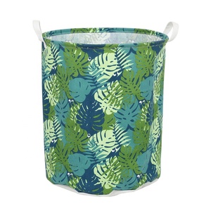 Stylish Large Size Waterproof Laundry Hamper with Sturdy Handles Collapsible Clothing Storage Organizer <strong>Bin</strong> for Bathroom Closet - Product Image 3