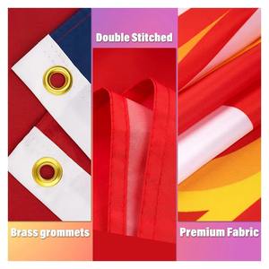 Bandera personalizada corporativa Poliéster Impreso Banner Empresa Diseño de logotipo Decoración profesional 4 tamaños disponibles - Product Image 4