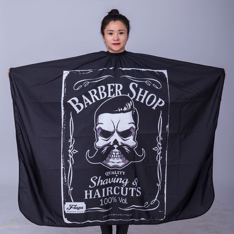 Индивидуальный фартук для самостоятельной сборки, складная накидка для стрижки волос в салоне, плащ, фартук для парикмахерской с логотипом на заказ