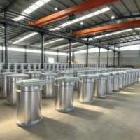 Collecteur de poussière industriel Hua Hang à cartouches cycloniques pour silo central, en acier inoxydable 304