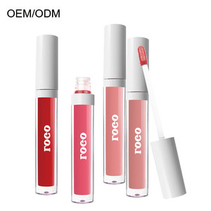 OCHAIN Personnalisez votre logo Cosmétiques végétaliens Vente en gros Rouge à lèvres liquide mat sans logo - Product Image 1