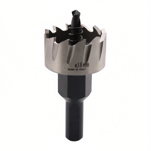 Scie cloche HSS Ttake 38 mm fabriquée en Italie pour le perçage du métal et du bois - Product Image 2