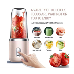 Frullatore Elettrico USB da 14OZ per <span class=keywords><strong>Frutta</strong></span> e Verdura, 6 Lame, Ricaricabile, Portatile, Mini Frullatore da Viaggio - Product Image 2