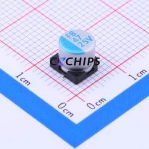 Condensateur solide OCV470M1ETR-0606 SMD, D6.3xL5.9mm (Capacité : 47uF) (Précision : 20%) Tension nominale : 25V - Product Image 1