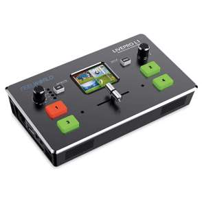 FEELWORLD livepro L1 V1 chuyên nghiệp <span class=keywords><strong>video</strong></span> Mixer Switcher HDMI 4 đầu vào USB3.0 live <span class=keywords><strong>streaming</strong></span> đa máy ảnh OEM nhà máy trực tiếp - Product Image 1
