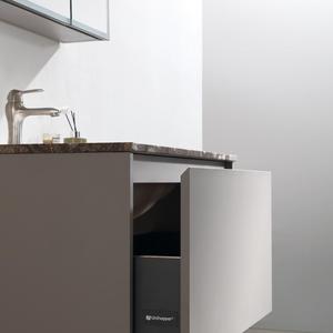 <span class=keywords><strong>Meuble</strong></span>-lavabo compact et moderne avec armoire miroir murale et plateau en marbre, tiroir de rangement - Product Image 5