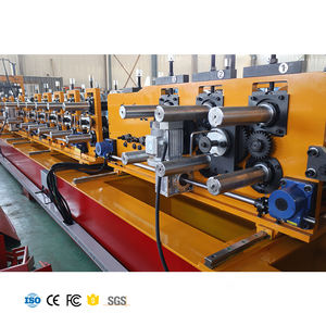 Voll automatisch 100-300mm Breite einstellbar C U <span class=keywords><strong>Z</strong></span> austauschbar geformte Stahl pfetten walzen form maschine - Product Image 4