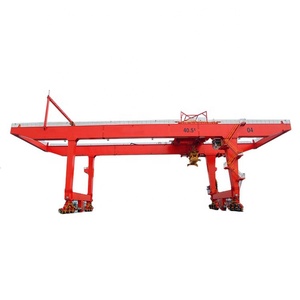 45T Double Girder <strong>Rail</strong> <strong>Mounted</strong> Container Lifting <strong>Gantry</strong> <strong>Crane</strong> Price - Product Image 3