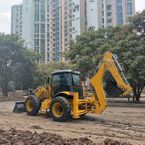 Heracles Deluxe WZ40-30 Baumaschinen-Lader aus China, inklusive Frontlader und Heckbagger - Product Image 1