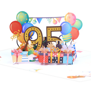 Tarjeta <span class=keywords><strong>de</strong></span> Felicitación <span class=keywords><strong>de</strong></span> Cumpleaños 3D Pop-Up <span class=keywords><strong>de</strong></span> Lujo Personalizada para Ella, Niñas, Adolescentes, Amigas, Tarjeta <span class=keywords><strong>de</strong></span> Agradecimiento Hecha a Mano - Product Image 6