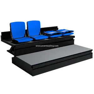 Football Stadium Seats Durable Retractable Bleacher Football Stadium Seats Cricket Baseball Folding Seating For Indoor And Outdoor Sports.