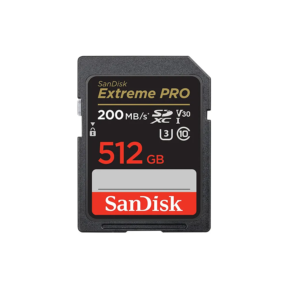 SDカード512 GBExtreme PRO SDXC UHS-IメモリーカードSDSDXXD-512G-GN4IN