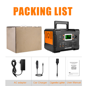 เครื่องกำเนิดไฟฟ้าพลังงานแสงอาทิตย์แบบพกพา 600W สำหรับใช้งานกลางแจ้ง แบตเตอรี่ลิเธียม สถานีพลังงานสำรองสำหรับตั้งแคมป์ สถานีพลังงานแสงอาทิตย์แบบพกพา - Product Image 6