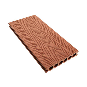 Plancher en WPC co-extrudé de deuxième génération, résistant à l'eau et à la corrosion, pour <span class=keywords><strong>terrasse</strong></span> extérieure, taille personnalisée - Product Image 5