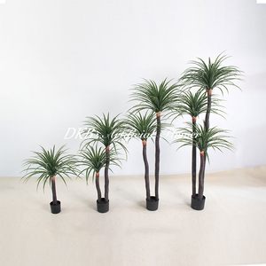 Plantas Artificiales al por Mayor de Fábrica DKB, Dracaena Marginata de Hoja Perenne, Palmeras Yucca Artificiales, Planta Dracaena - Product Image 1