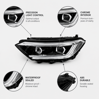 Phare avant LED OEM 17G941081D 17G941082D, assemblage de phare avant gauche haut de gamme, faisceau de route pour VW Sagitar L 2023-2024 MQB