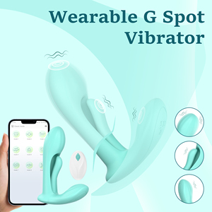 Tragbarer Vibrator App-gesteuert Fernbedienung Wiederaufladbar Wasserdicht Silikon Diskret Leise Erwachsenen-Sexspielzeug für Frauen - Product Image 4