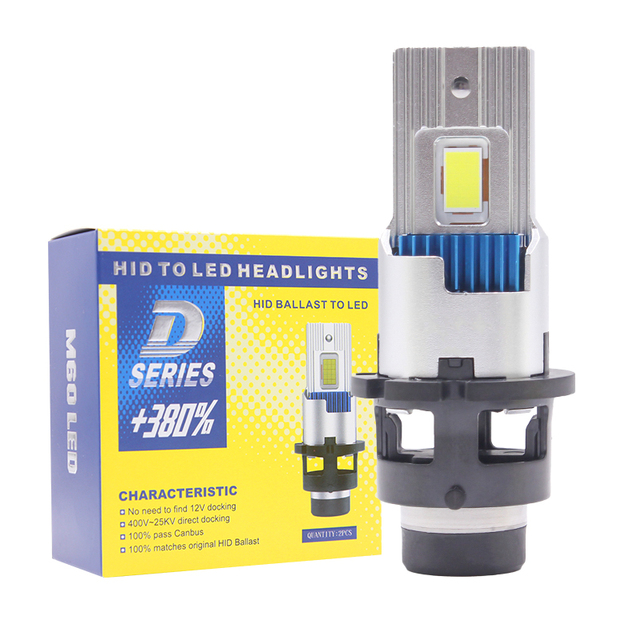 90W D2S Led Car Bulbs M60 Led Headlight D1s Bulb Xenon Fog Lamp H11 LED D1S D2S D3S D4S Error Free Car D2r Led Xenon Headlight