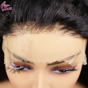 Perruque en cheveux humains bouclés français sans colle FH 5x5 avec extrémités bouclées en spirale, fermeture en dentelle, densité 200%, pré-épilée, perruques bouclées en gros - Product Image 5