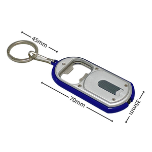 Custom Bottle Opener <b>Key</b> Chains with LED Light <b>Key</b> Ring - Product Image 2