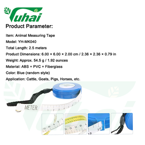 खुदरा उद्योगों के लिए पशु सुअर को मापने के लिए पशु सुअर को मापने के लिए कस्टम रिट्रेटेबल टेप उपाय - Product Image 4