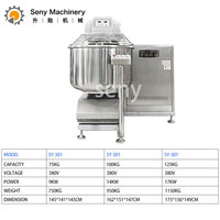 Nouvelle machine à pétrir électrique planétaire entièrement automatique en acier inoxydable 304 pour pain, gâteau, pizza, biscuits