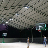100 200 300 400 W kamera Monitor keamanan portabel 1080P lampu sorot surya Led taman luar ruangan dengan kamera Cctv