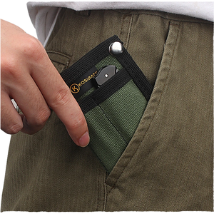 BURAQ Canvas Wallet Molle Bag Pouch Holder Portable Key Card Case Outdoor Camping Hiking Hunting EDC Tool Storage <b>Purse</b> All - Product Image 2