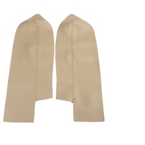 Coppia Auto Pannelli Porta Anteriore In Pelle Bracciolo Copertura Per <span class=keywords><strong>Honda</strong></span> <span class=keywords><strong>CRV</strong></span> 2007 2008 2009 2010 2011 2012 Nero/Beige/Grigio - Product Image 1