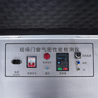 Hot Sale Digital High Precision Air Water Wind Resistance Pressure Laboratory Testing Equipment Door Window Air Tightness Tester