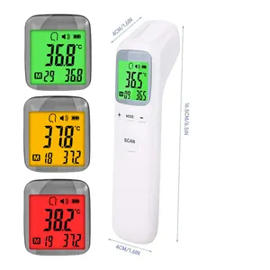 Thermomètre domestique Thermomètres frontaux médicaux Thermomètre infrarouge numérique sans contact