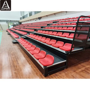 Sistema de blanqueador telescópico móvil, cancha de bádminton interior, gradas retráctiles, asientos Sport Arena Tribune, asientos retráctiles - Product Image 1