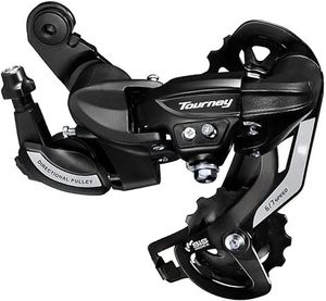 <span class=keywords><strong>Desviador</strong></span> <span class=keywords><strong>trasero</strong></span>, <span class=keywords><strong>desviador</strong></span> de bicicleta de torneo de 6/7 velocidades para bicicleta de montaña, montaje directo - Product Image 1
