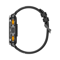 Jam Tangan Pintar X5 Layar AMOLED 1,96 Inci, GPS, Tekanan Ketinggian, Kompas, Baterai 530mAh, Jam Tangan Olahraga Kebugaran Luar Ruangan Tahan Air