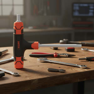 Llave Torx Fervi con mango de plástico, dimensiones L1 L2 L3 - Product Image 3