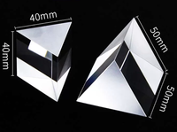 Prisme octogonal à 60 degrés en verre optique, outil pédagogique de dispersion, outil d'expérimentation éducative personnalisé, marque XCD, garantie 1 an