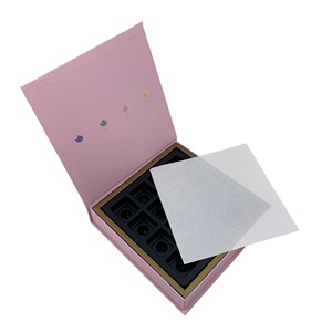 Custom Logo Luxury Dim sum Design gift box Food grade protection material Chocolate Paper box with truffle Magnetic gift box