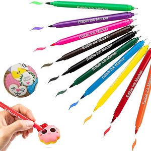Penne per la decorazione di alimenti pennarelli commestibili per biscotti penne coloranti alimentari che decorano il disegno - Product Image 1