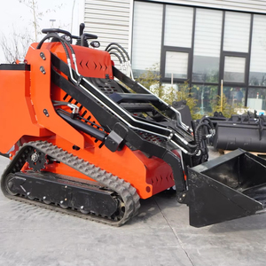 Mini escavatore skid steer mini trattore mini skid steer skid steer carriola escavatore macchina terne bulldozer - Product Image 1